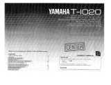 Yamaha T-1020 Инструкция по применению