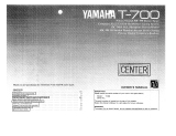 Yamaha T-700 Инструкция по применению