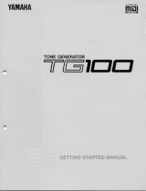 Yamaha TG100 Инструкция по применению