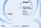 Yamaha TSX-B72 White Руководство пользователя