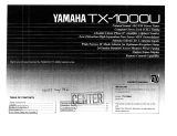 Yamaha TX-1000 Инструкция по применению