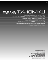 Yamaha TX-10MKII Инструкция по применению