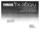 Yamaha TX-300U Инструкция по применению