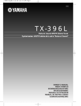 Yamaha TX-396L Инструкция по применению
