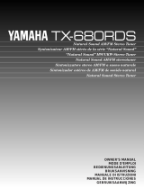 Yamaha TX-680RDS Инструкция по применению