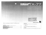 Yamaha TX-77 Инструкция по применению