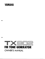 Yamaha TX-802 Руководство пользователя