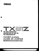 Yamaha TX81Z Инструкция по применению