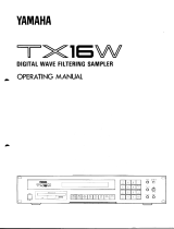 Yamaha TX16W Инструкция по применению