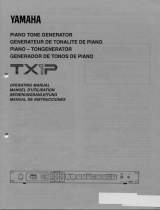 Yamaha TX1P Руководство пользователя