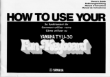 Yamaha TYU-30 Инструкция по применению