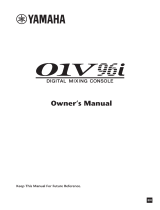 Yamaha 01V96 Инструкция по применению