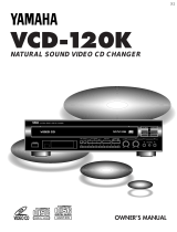 Yamaha VCD-102K Руководство пользователя
