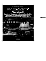 Yamaha W7 Инструкция по применению