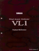 Yamaha VL1 Инструкция по применению