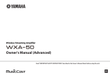 Yamaha WXA-50 Руководство пользователя