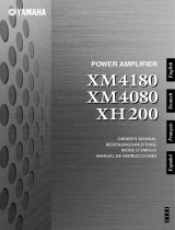 Yamaha XM4180 Инструкция по применению