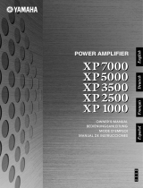 Yamaha XP1000 Инструкция по применению