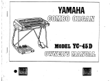 Yamaha YC-45D Инструкция по применению