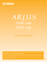Yamaha Arius YDP-160 Инструкция по применению