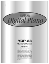 Yamaha YDP-88 Руководство пользователя