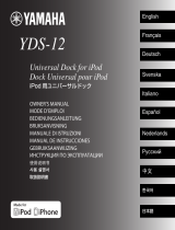 Yamaha YDS-12 Инструкция по применению