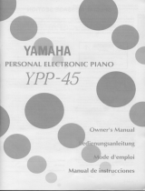 Yamaha YPP-45 Инструкция по применению