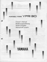 Yamaha YPR-30 Инструкция по применению