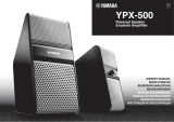 Yamaha YPX-500 Инструкция по применению