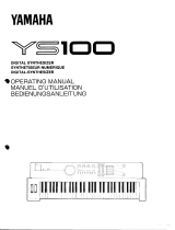Yamaha YS100 Инструкция по применению
