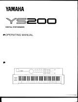 Yamaha YS200 Инструкция по применению