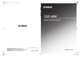 Yamaha Digital Sound Projector YSP-3000 Инструкция по применению