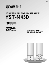 Yamaha YST-M45D Инструкция по применению