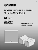 Yamaha YST-MS35D Инструкция по применению