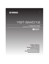 Yamaha YST-SW012 Инструкция по применению