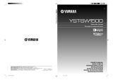 Yamaha YST-SW1500 Инструкция по применению