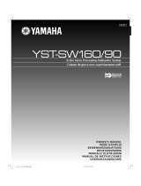 Yamaha YST-SW160/90 Руководство пользователя