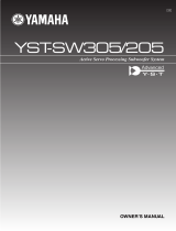 Yamaha YST-SW305 Руководство пользователя