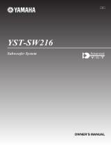 Yamaha YST-SW216 Инструкция по применению