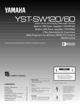 Yamaha YST-SW120/60 Руководство пользователя