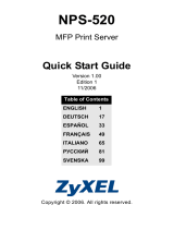 ZyXEL NPS-520 Руководство пользователя
