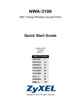 ZyXEL Communications zyair nwa-3100 Руководство пользователя