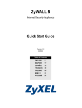 ZyXEL ZyXEL ZyWALL 5 Инструкция по применению