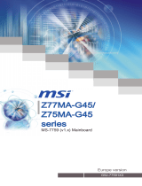 MSI MS-7759 (v1.x) Руководство пользователя