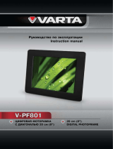 Varta V-PF801 Руководство пользователя