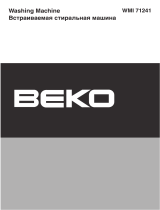 Beko WMI 71241 Руководство пользователя