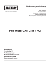 Beem Pro Multi-Grill 3 in 1 Руководство пользователя
