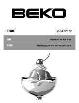 Beko DSA27010 -  2 Instructions For Use Manual