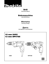 Makita 6402 DP4700 Руководство пользователя