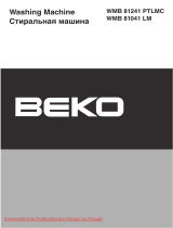 Beko WMB 81241 LM Руководство пользователя